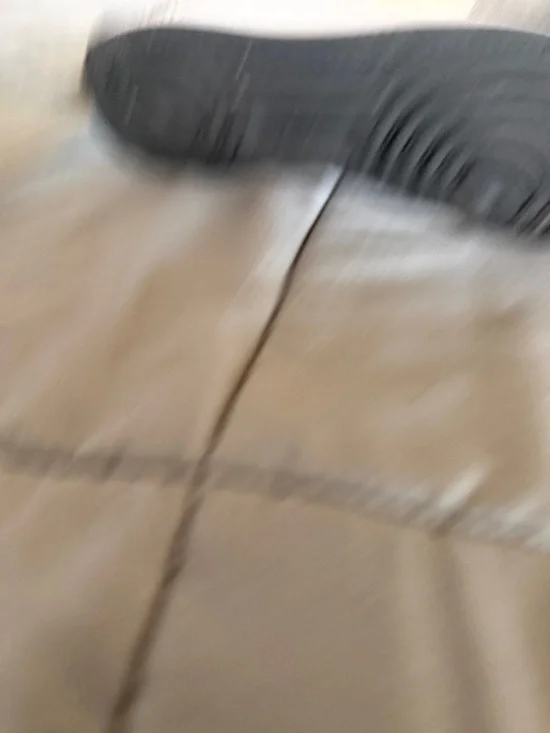 Nike Air Force 1 Black Low-Top Canvas Sneakers with White Sole - Picture 9 of 12